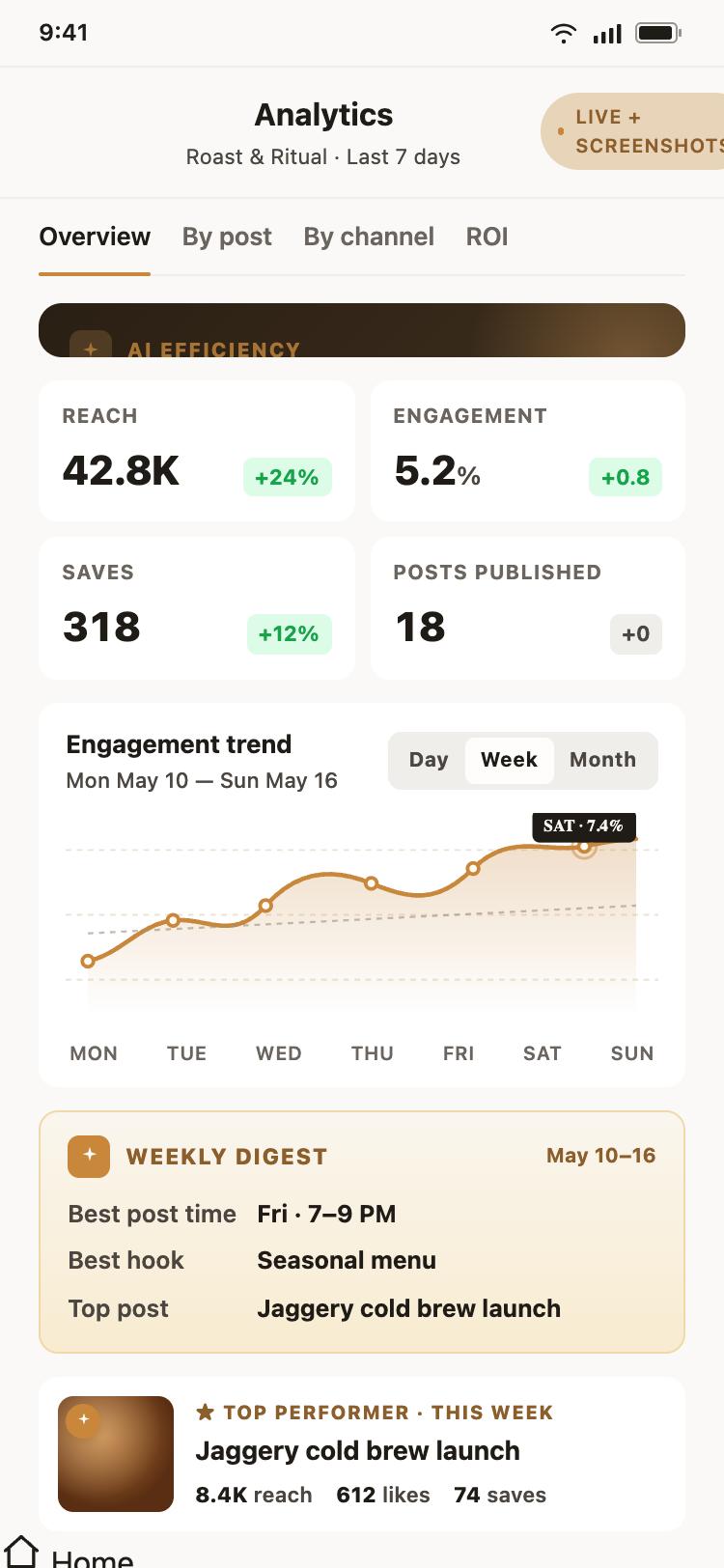 Analytics